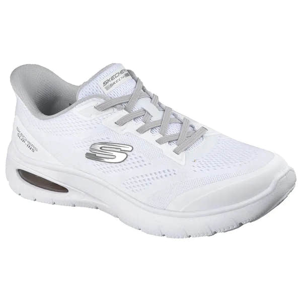 Skechers 233303 Skech-Air Summits Mens White Vegan Slip On Trainers