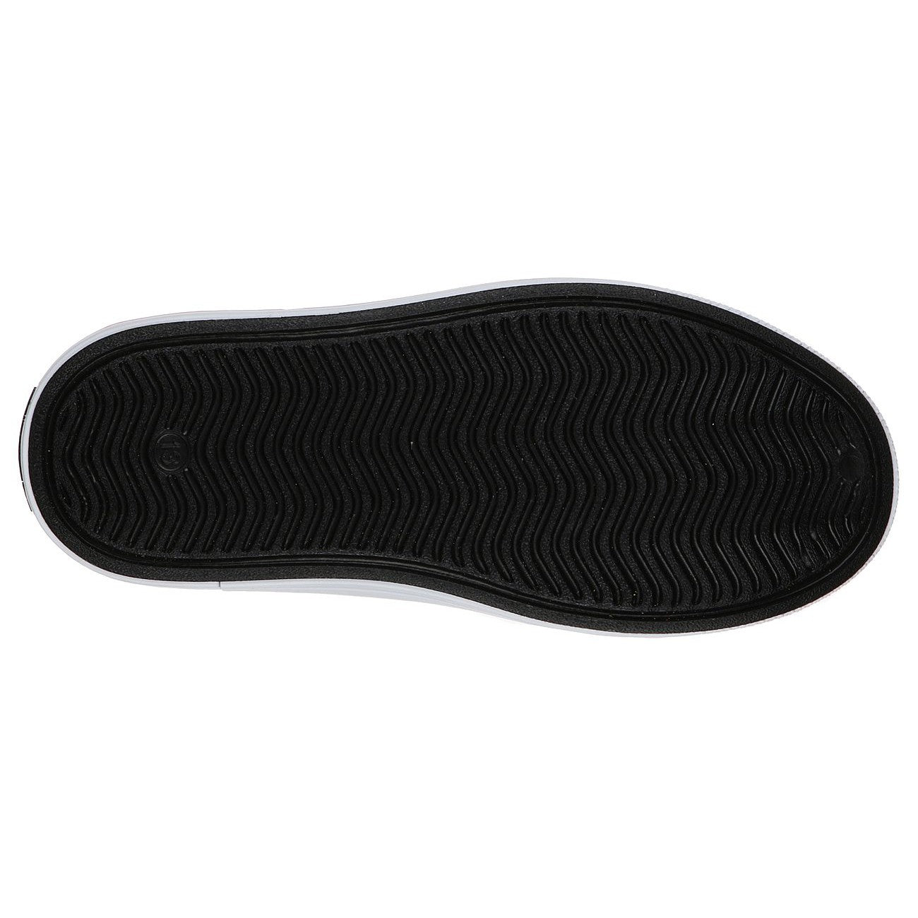 Skechers 91995L Guzman Stepz Boys Black and Red Slip On Shoes - elevate your sole