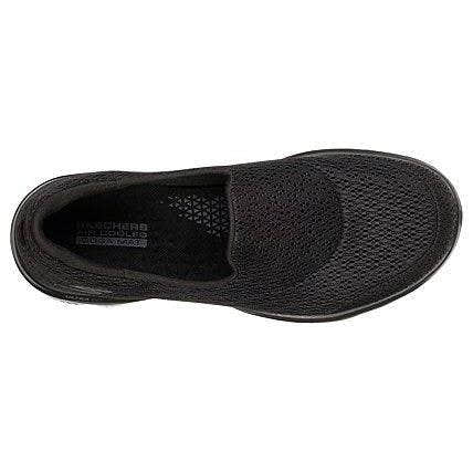 Skechers Ladies 15738 Go Walk Black Slip On Trainer Shoes-elevate your sole