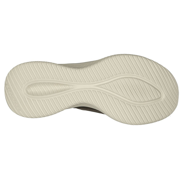 Skechers Slip-ins 149710 Ultra Flex 3.0-Brilliant Path Ladies Olive Textile Vegan Slip On Trainers-elevate your sole