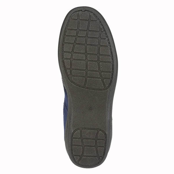 Sleepers MS219C Charles Mens Navy Blue Felt Slippers-elevate your sole