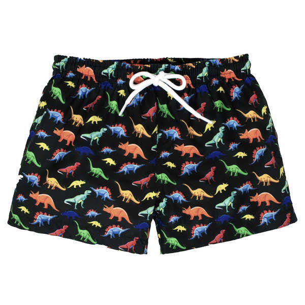 Slipfree Dino Children's Swim Shorts-elevate your sole