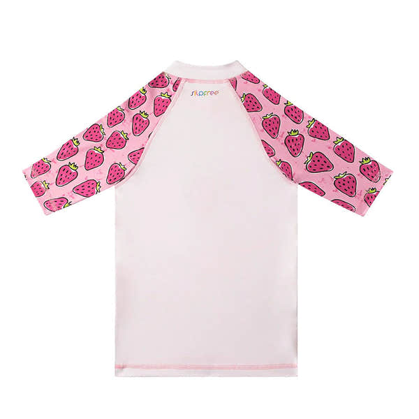 Slipfree Strawberry Children's Rash Vest-elevate your sole