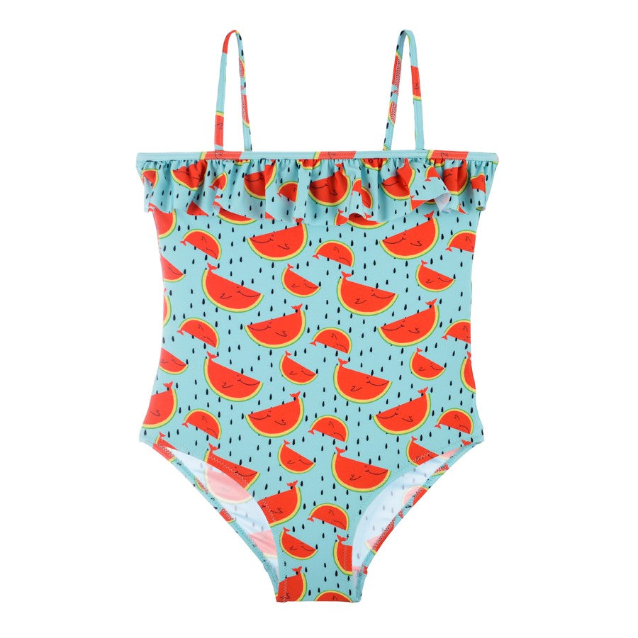 Slipfree Watermelon Children's Swimsuit-elevate your sole