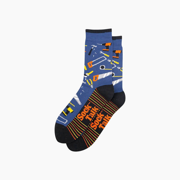 Sock Talk DIY Tools Bamboo Socks in Blue