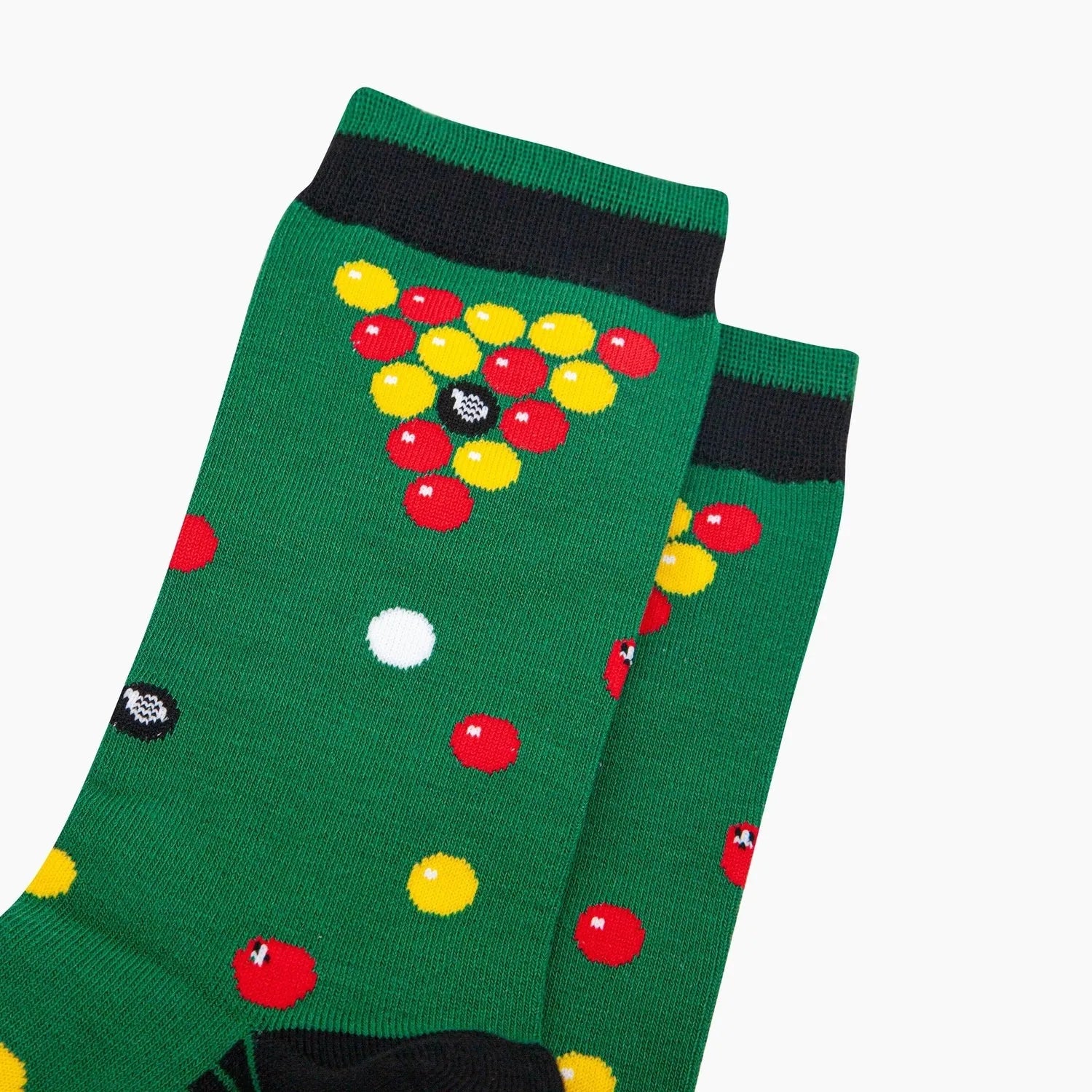 Sock Talk Pool Table Bamboo Socks in Green