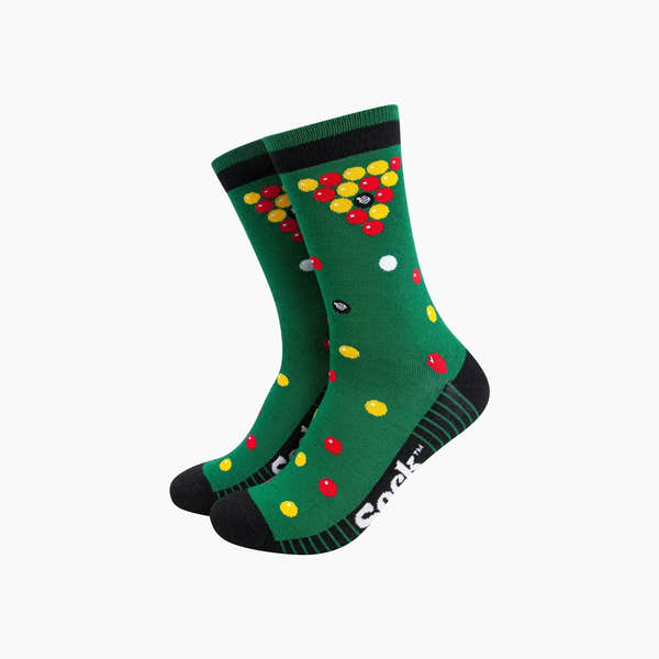 Sock Talk Pool Table Bamboo Socks in Green
