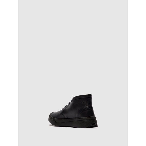 Softinos ALTI772SOF Ladies Navy Lace Up Ankle Boots-elevate your sole