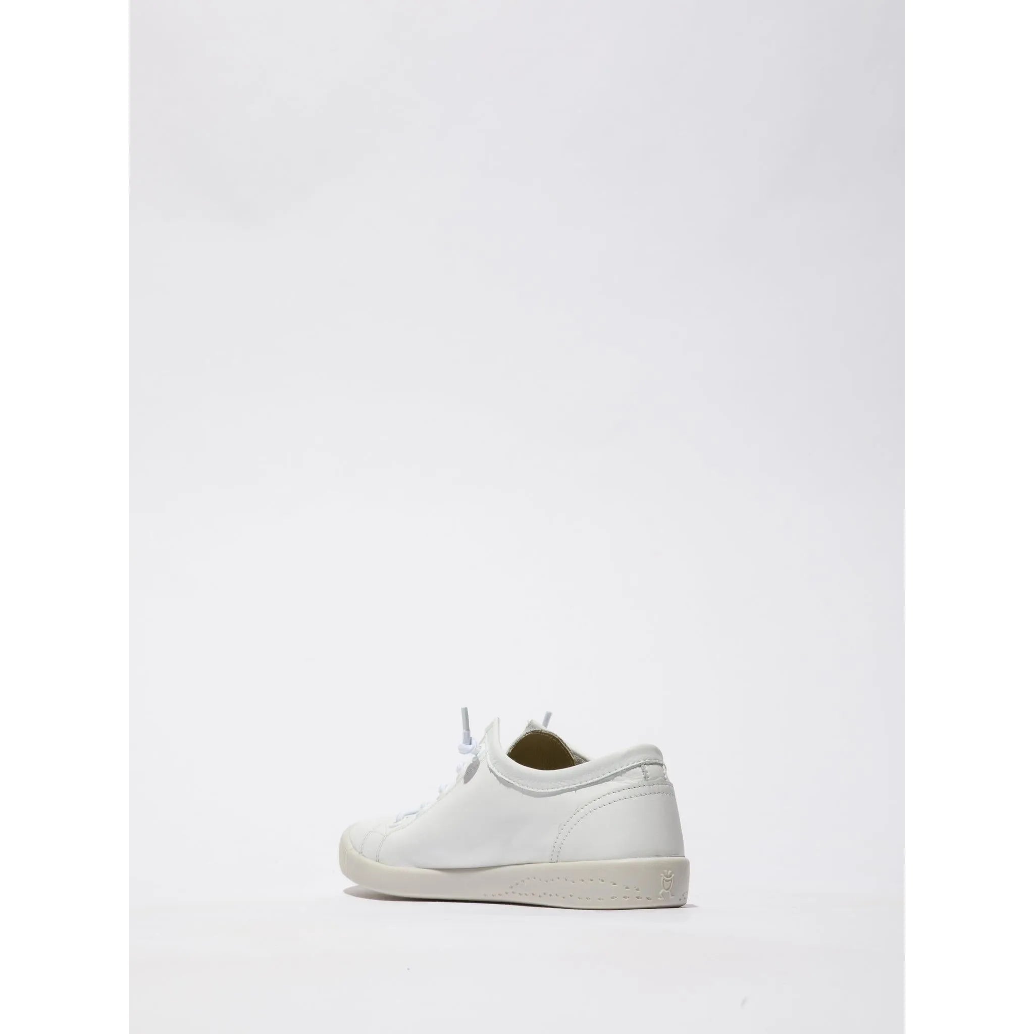 Softinos Isla II 557 Ladies White Leather Elasticated Shoes-elevate your sole