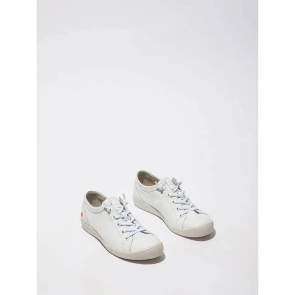 Softinos Isla II 557 Ladies White Leather Elasticated Shoes-elevate your sole