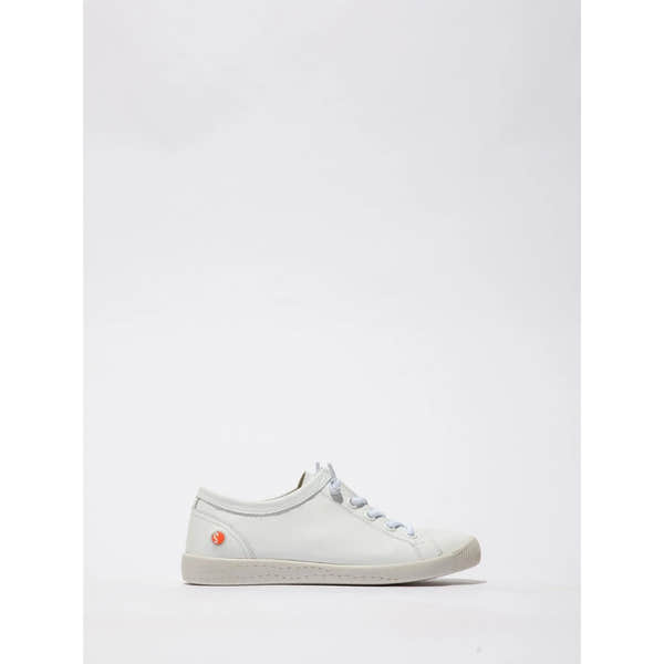 Softinos Isla II 557 Ladies White Leather Elasticated Shoes-elevate your sole