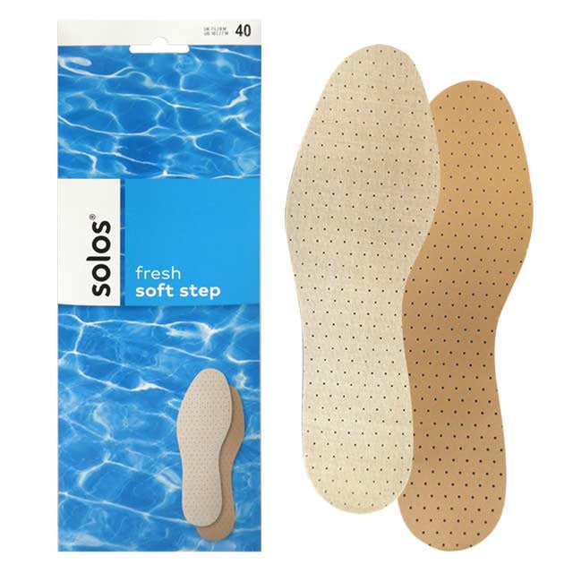 Solos Fresh Soft Step Insole-elevate your sole