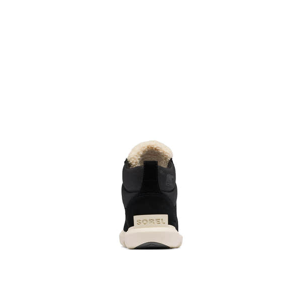 Sorel Explorer Next™ Hiker 010 Ladies Black & Seasalt Suede Waterproof Lace Up Ankle Boots-elevate your sole