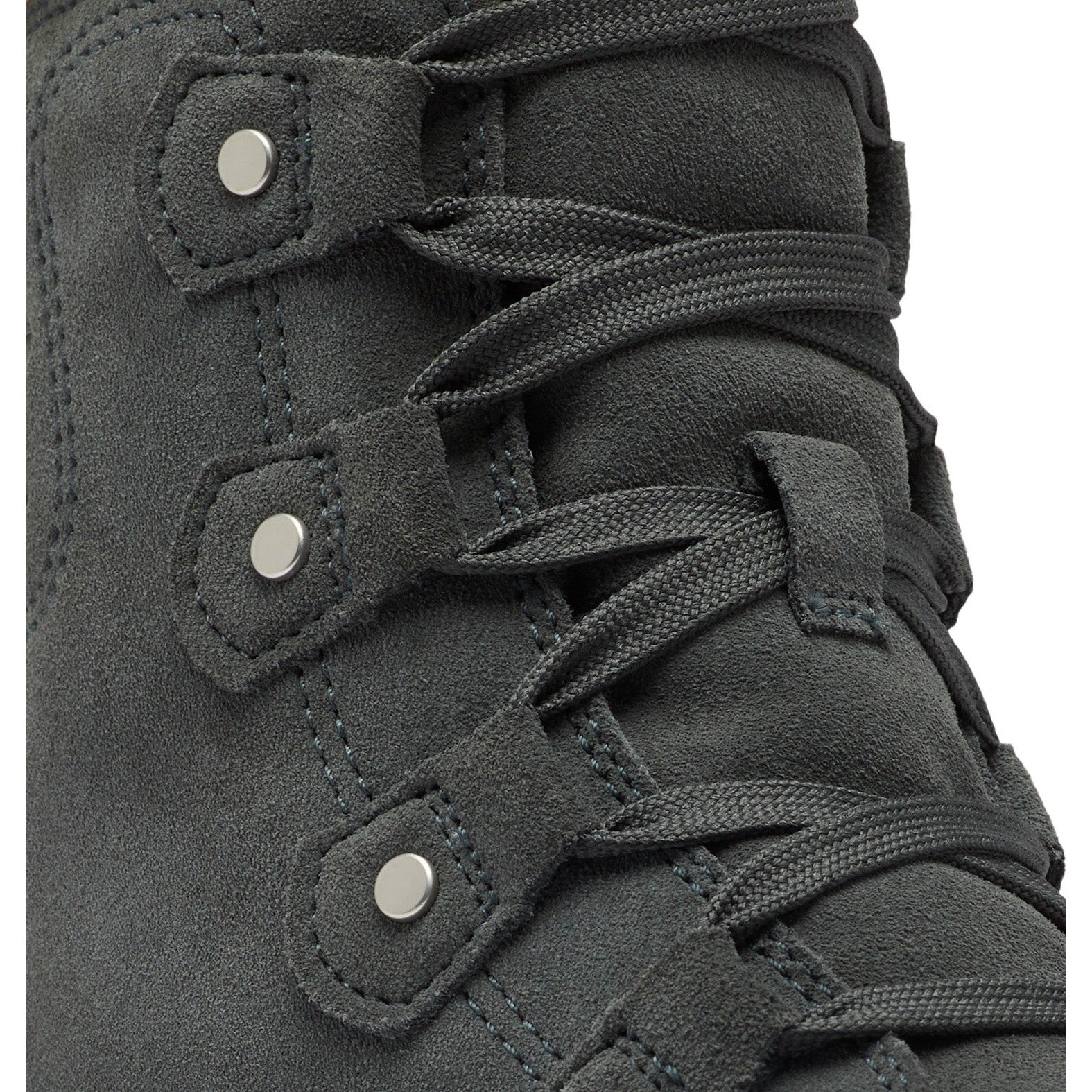 Sorel Explorer Next™ Joan 028 Ladies Grill & Fawn Suede Waterproof Lace Up Ankle Boots-elevate your sole