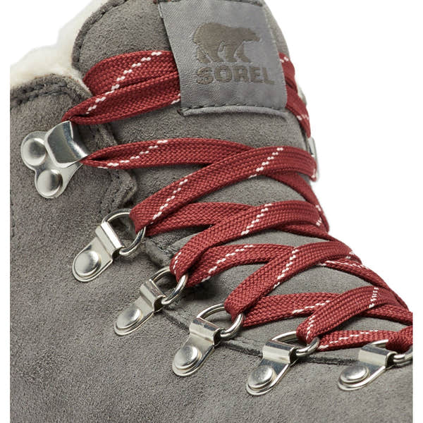 Sorel Out N About™ Iii Conquest 053 Ladies Quarry & Grill Suede Waterproof Lace Up Ankle Boots-elevate your sole