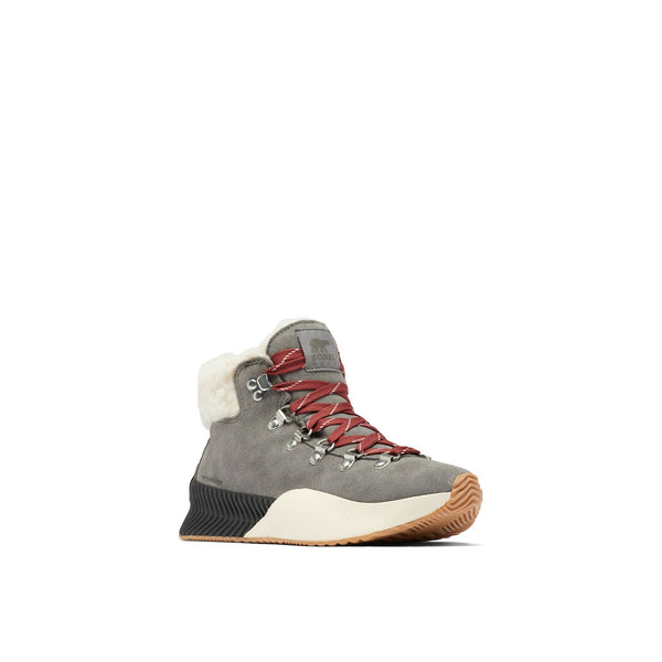 Sorel Out N About™ Iii Conquest 053 Ladies Quarry & Grill Suede Waterproof Lace Up Ankle Boots-elevate your sole