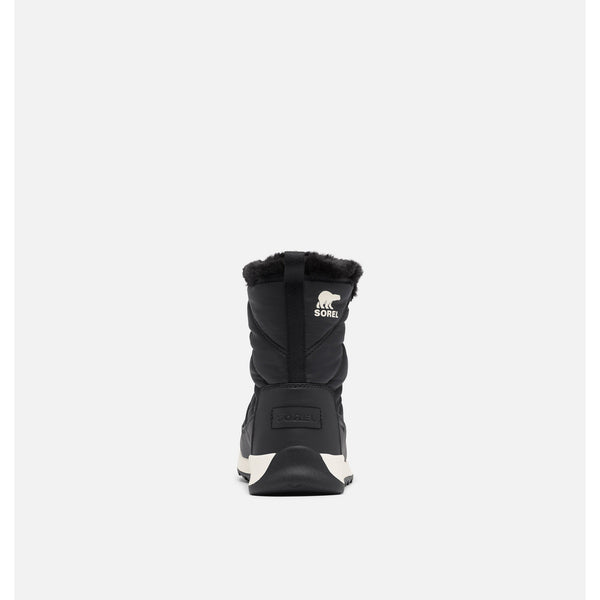 Sorel Whitney™ Ii Short Lace 010 Ladies Black Nylon Waterproof Lace Up Ankle Boots-elevate your sole