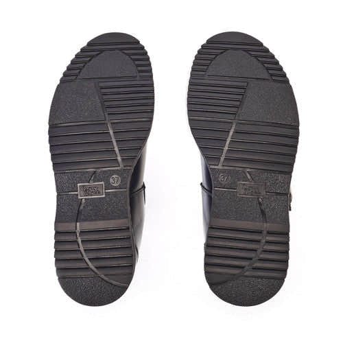Start-Rite Envisage 3524_7 Black Leather Buckle Fastening School Shoes-elevate your sole