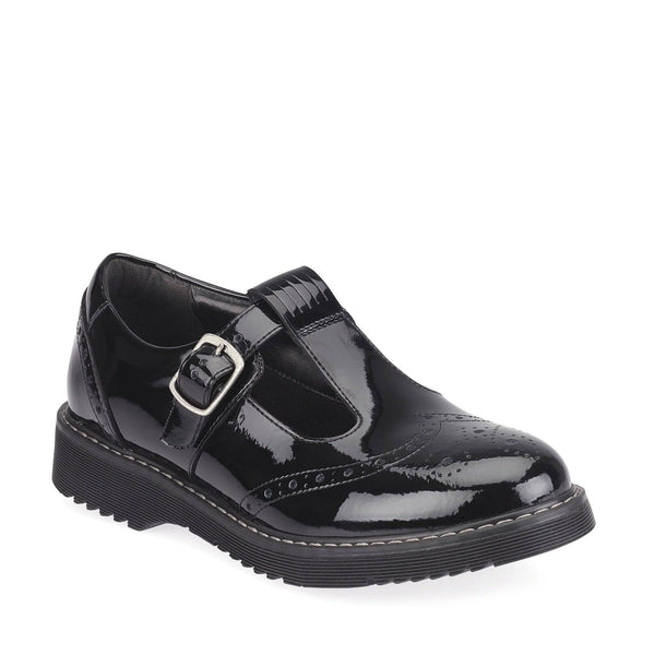 Start-Rite Imagine 3510-3 Girls Black Patent T-Bar Shoe-elevate your sole