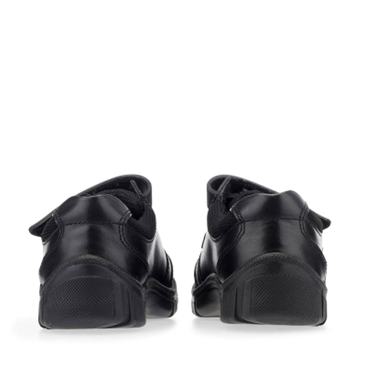 Start-Rite Luke 2273-7 Boys Black Leather Rip-Tape School Shoes-elevate your sole