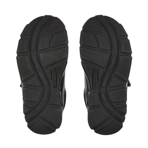 Start-Rite Luke 2273-7 Boys Black Leather Rip-Tape School Shoes-elevate your sole