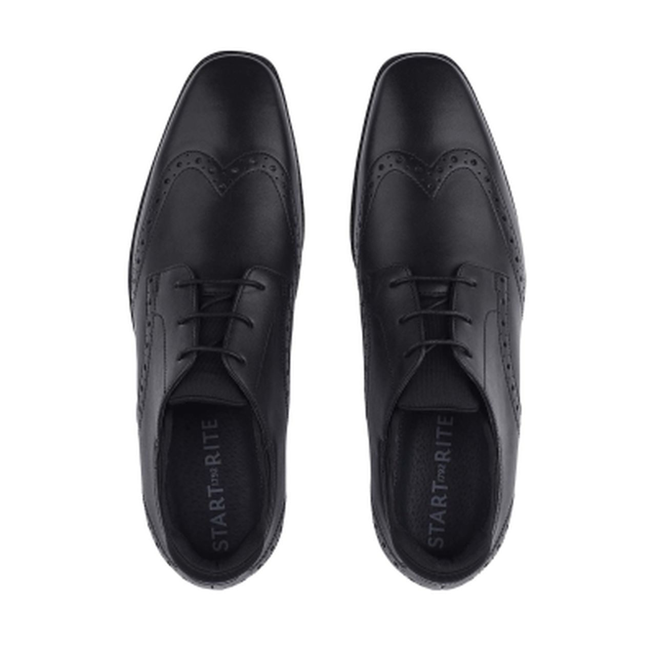 Start-Rite Tailor 2792-7 Boys Black Leather Lace Up Shoe-elevate your sole