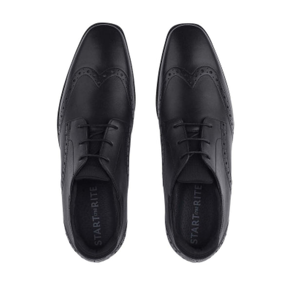 Start-Rite Tailor 2792-7 Boys Black Leather Lace Up Shoe-elevate your sole