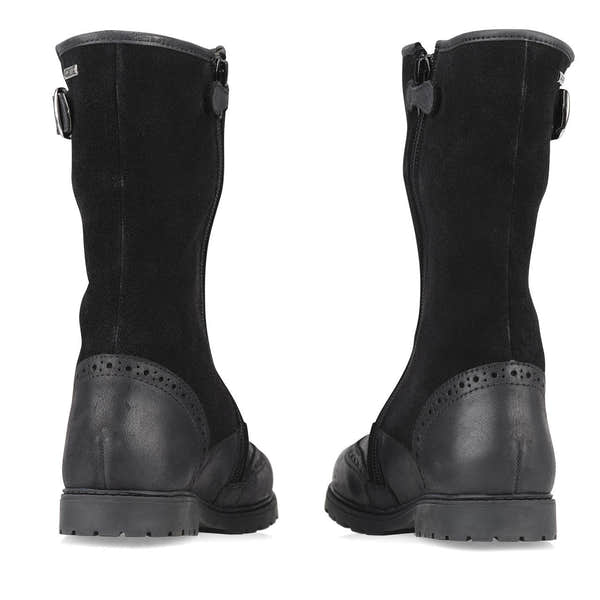 Start-Rite Toasty 1738_7 Girls Black Leather Side Zip Knee High Boots-elevate your sole