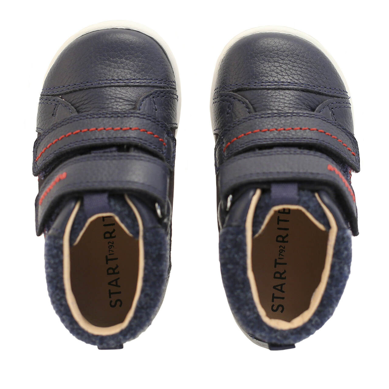 StartRite Adventure 0791_9 Boys Navy Leather Touch Fastening Ankle Boots-elevate your sole