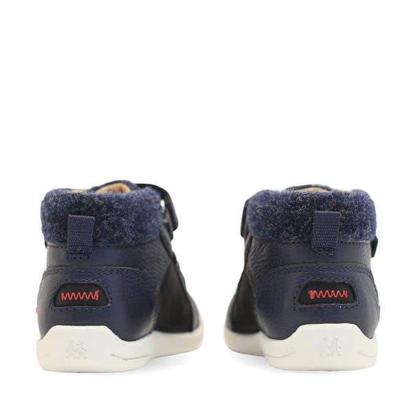 StartRite Adventure 0791_9 Boys Navy Leather Touch Fastening Ankle Boots-elevate your sole