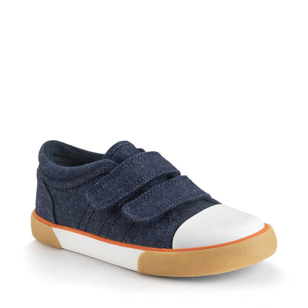 StartRite Sandcastle 6206_9 Boys Denim Textile Vegan Touch Fastening Shoes-elevate your sole