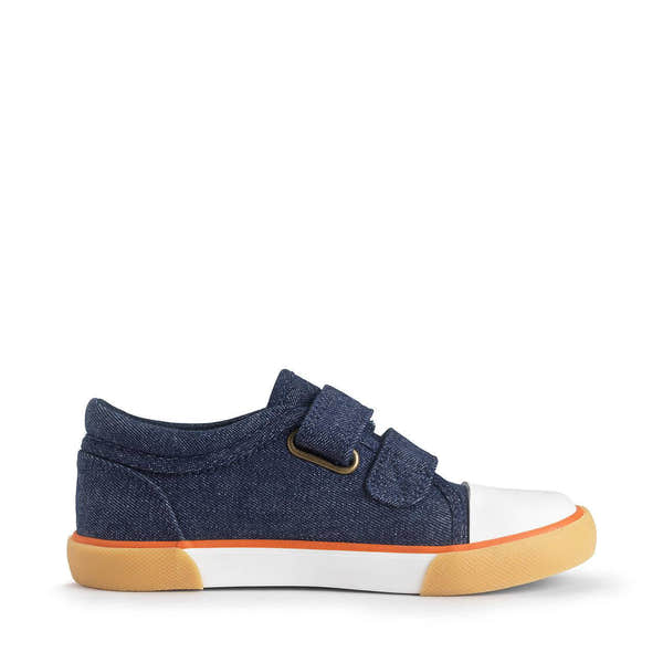 StartRite Sandcastle 6206_9 Boys Denim Textile Vegan Touch Fastening Shoes-elevate your sole