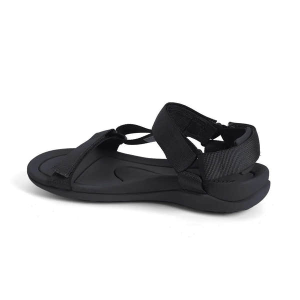 Strive Drift Ladies Black Arch Support Touch Fastening Sandals
