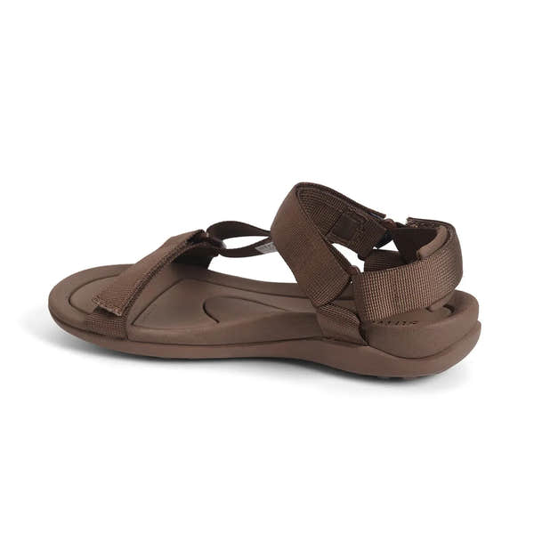 Strive Drift Ladies Chocolate Brown Arch Support Touch Fastening Sandals