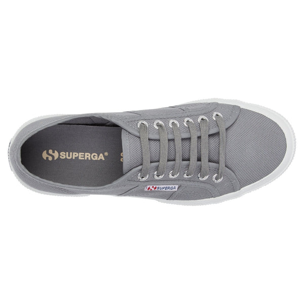 Superga 2750 COTU Classic Ladies Grey Sage Lace Up Trainers-elevate your sole