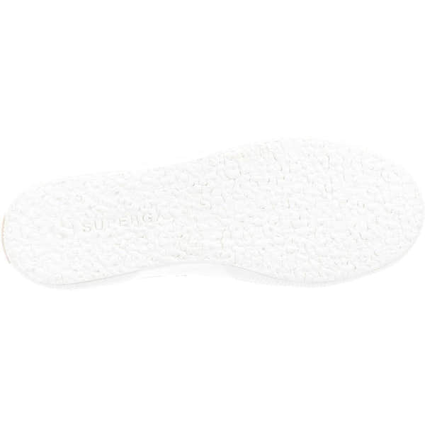 Superga 2750 Print Ladies White And Pink Cotton Lace Up Trainers-elevate your sole