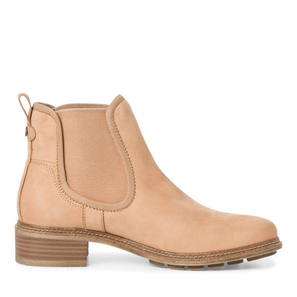 Tamaris 25440-29 310 Ladies Camel Leather Pull On Ankle Boots-elevate your sole