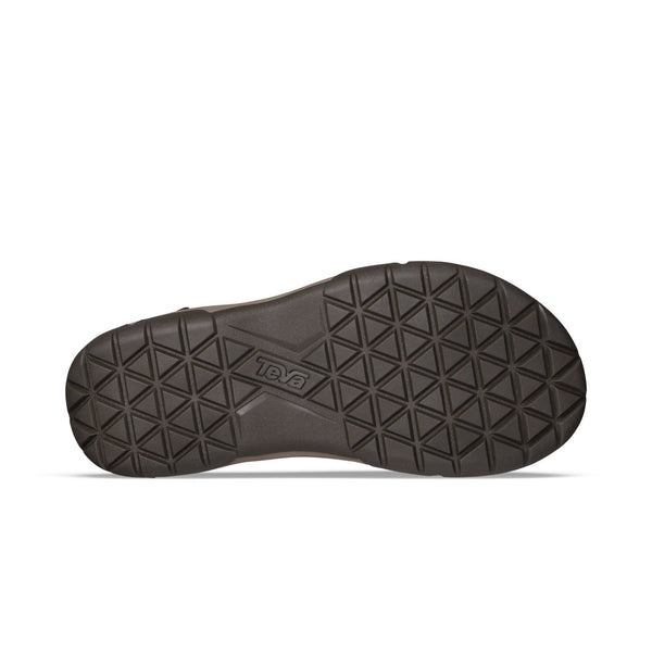 Teva Langdon Mens Walnut Leather Touch Fastening Sandals-elevate your sole