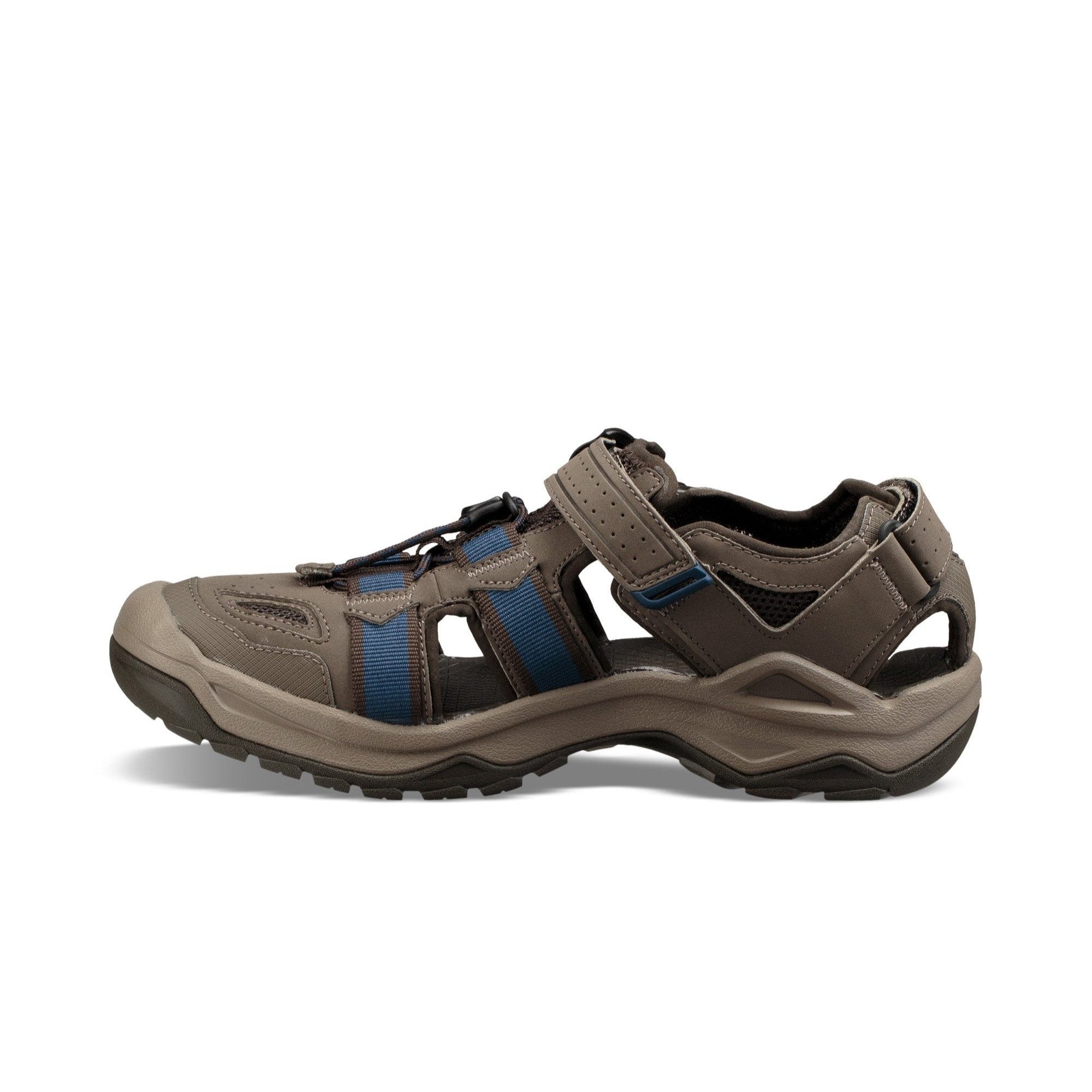 Teva Omnium 2 Mens Bungee Cord Brown Vegan Touch Fastening Sandals-elevate your sole