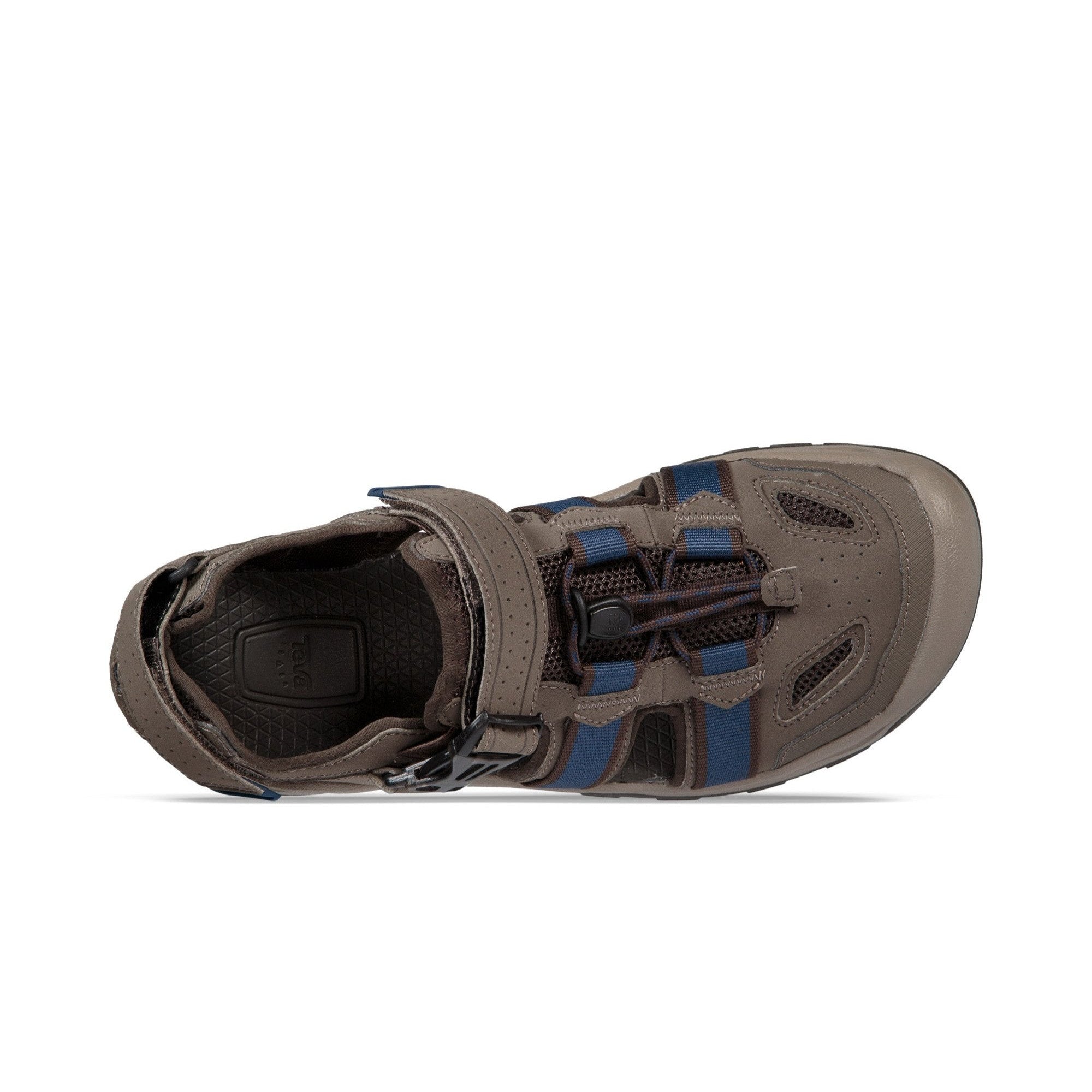 Teva Omnium 2 Mens Bungee Cord Brown Vegan Touch Fastening Sandals-elevate your sole