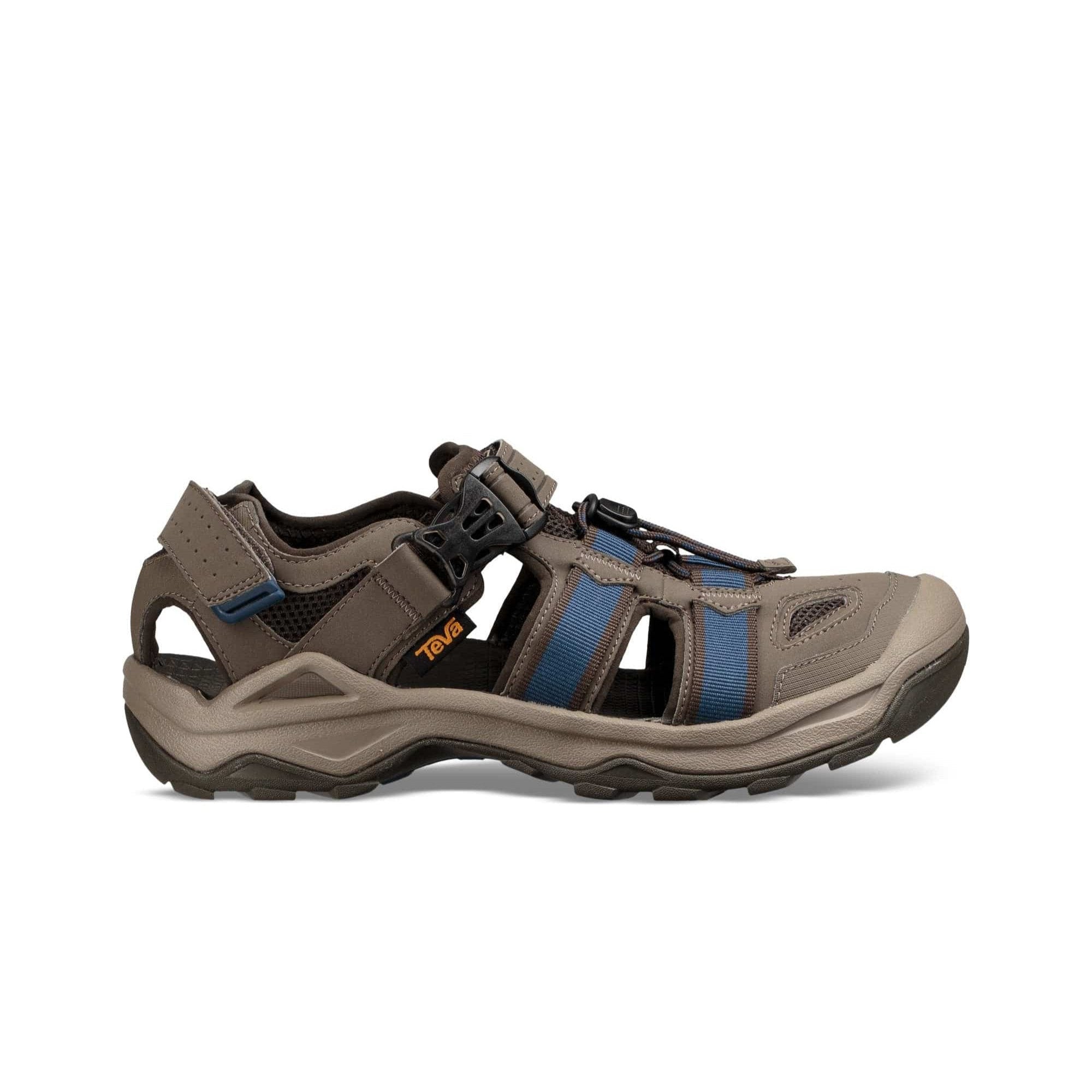 Teva Omnium 2 Mens Bungee Cord Brown Vegan Touch Fastening Sandals-elevate your sole