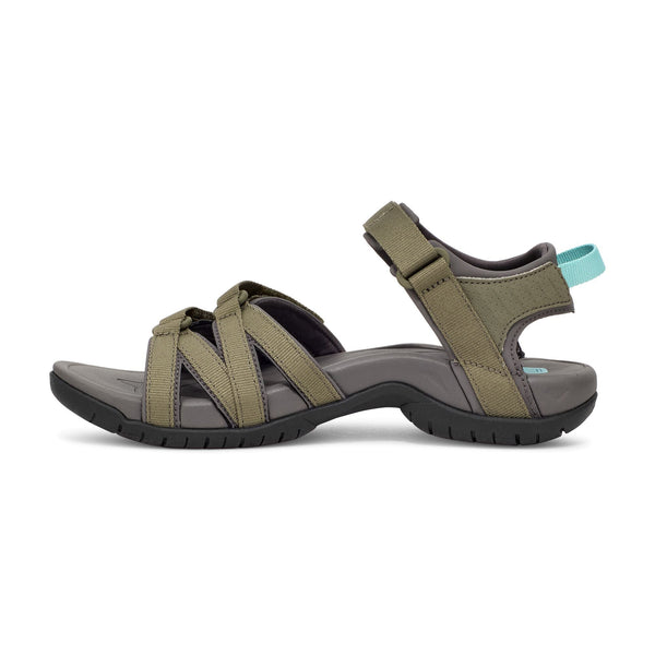 Teva Tirra Ladies Burnt Olive Vegan Touch Fastening Sandals-elevate your sole