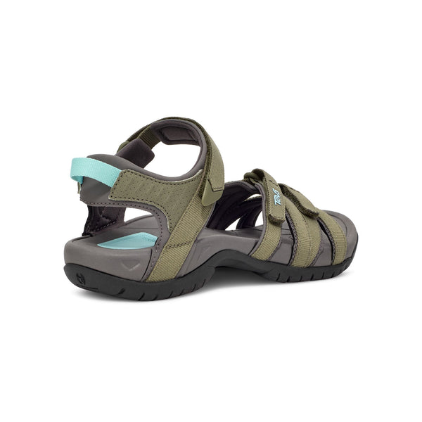 Teva Tirra Ladies Burnt Olive Vegan Touch Fastening Sandals-elevate your sole