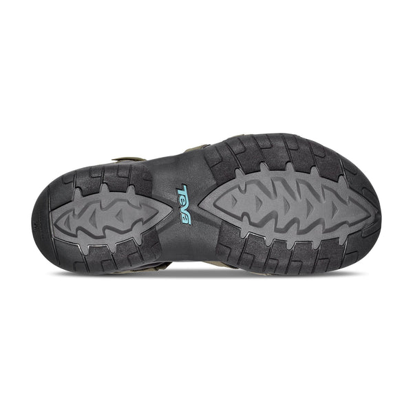 Teva Tirra Ladies Burnt Olive Vegan Touch Fastening Sandals-elevate your sole