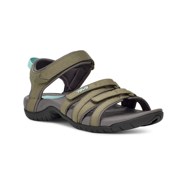 Teva Tirra Ladies Burnt Olive Vegan Touch Fastening Sandals-elevate your sole