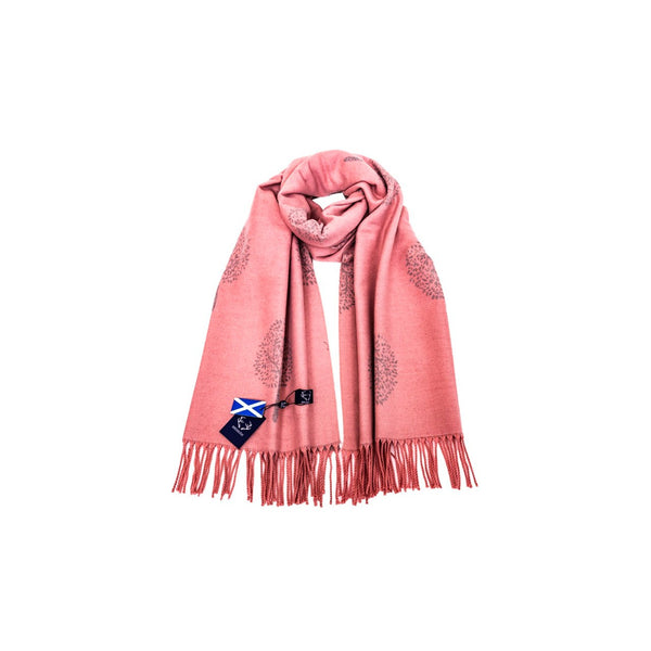 Thistle Gem Supersoft Tree Of Life Scarf (With Tassels)-elevate your sole