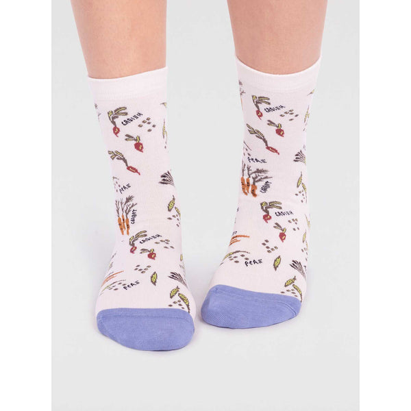 Thought SBW 6702 Granger Ladies Organic Cotton Gardening Sock Gift Box 4 Pack-elevate your sole