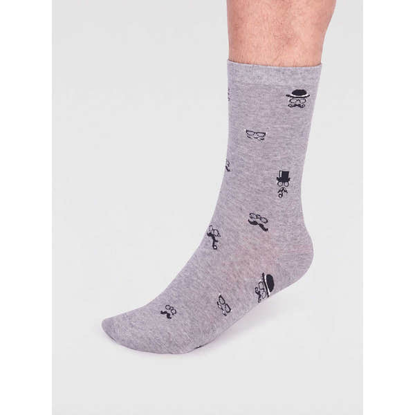 Thought SPM 813 Jett Mens Organic Cotton Smart Socks-elevate your sole