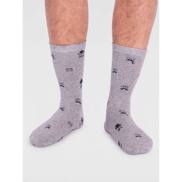 Thought SPM 813 Jett Mens Organic Cotton Smart Socks-elevate your sole