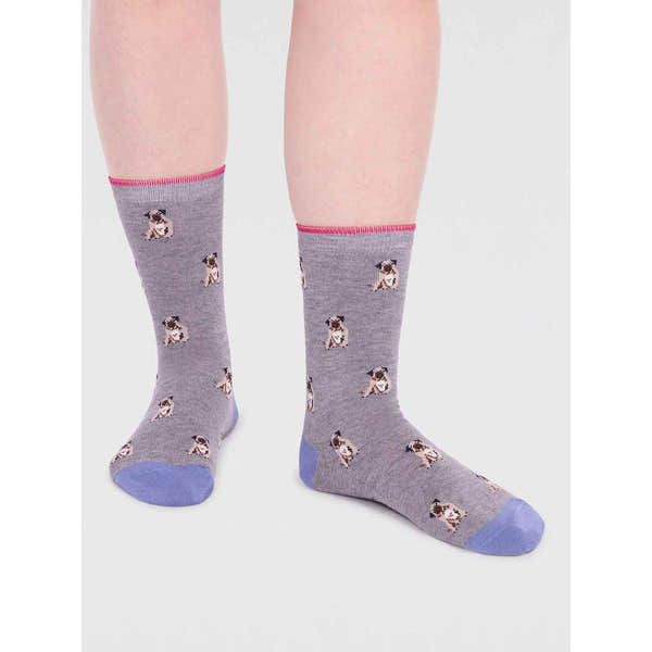 Thought SPW 798 Kenna Ladies Bamboo Dog Socks-elevate your sole